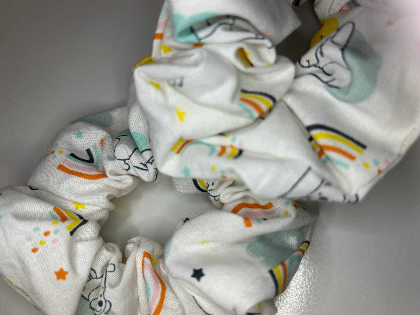 Neutral Winnie The Pooh Scrunchie #1