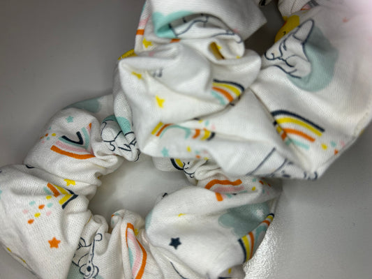 Neutral Winnie The Pooh Scrunchie #1